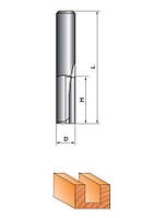 Фреза ГЛОБУС 1000 D6 d8 L58 h20 пазова пряма