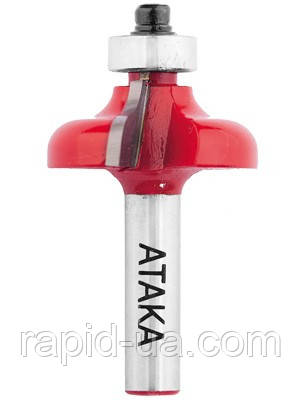 Фреза Атака D38,21 d8 L57 h15,9 (421381) кромочная калевочная 8хR6.3 мм.