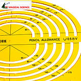 Шаблон для креслення Еліпс, фото 4