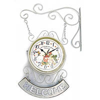 Настінні декоративні годинник двосторонні