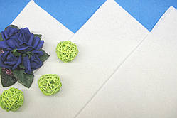 Фетр Китай білий жорсткий (54) 1 мм 20 на 30 см