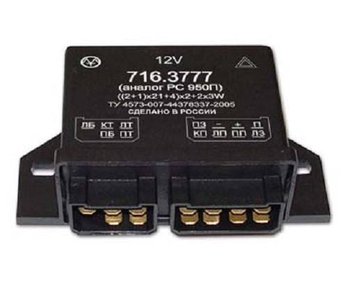 Купить Прерыватель указателей поворота и аварийной сигнализации 716. ...