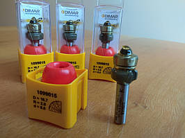 Кромочная Фреза калевочная (радіусна) DIMAR R2 D16.7 d8