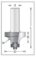 Кромочная Фреза калевочная (радіусна) DIMAR R1.7 D15.9 d6