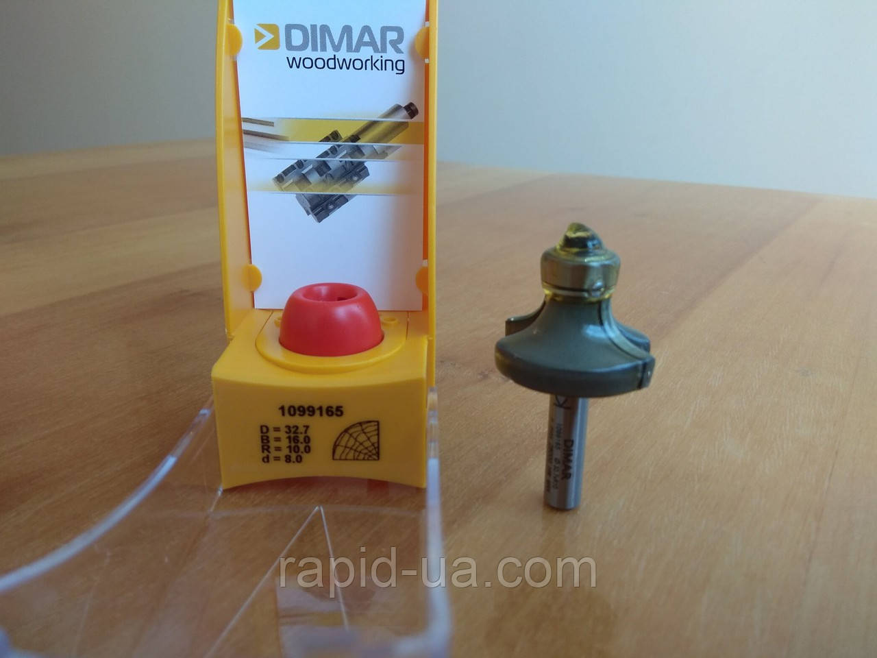 Кромочная Фреза калевочная (радіусна) DIMAR R10 D32.7 d8