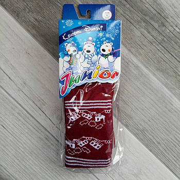 Колготки дитячі махрові х/б Класик Junior, Cotton 450 Den, 10-11 розмір 62-68 див., 15005