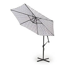 Садовий парасолька HOMEKRAFT LUMI MODERN D=300 см, фото 3