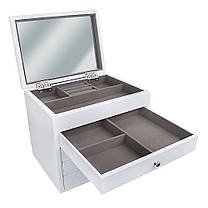 Скринька для ювелірних прикрас Біла, фото 4