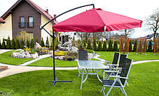 Зонт садовий пляжний 300см 3 кольори, фото 2