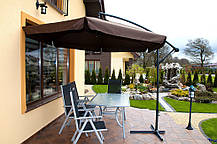 Зонт садовий пляжний 300см 3 кольори, фото 5