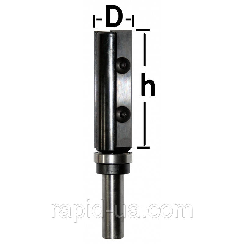Фреза ГЛОБУС 121 D21 d12 h50 зі змінними ножами