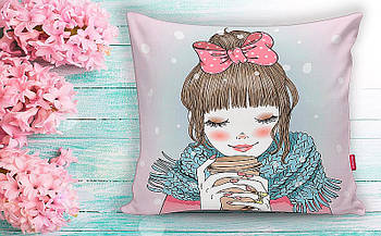 Подушка декоративна Real Homes Fashion Girl 45х45