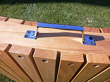 Дерев'яний лежак - шезлонг ERGO (дерево черешня), фото 4