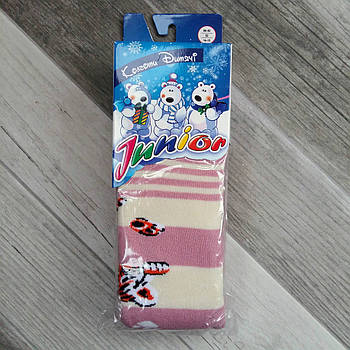 Колготки дитячі махрові х/б Класик Junior, Cotton 450 Den, 14-15 розмір 86-92 см, 15206