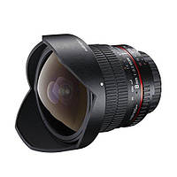 Объектив Walimex Pro 8mm f/3.5 Fish eye II (Samyang 8/3.5 UMC CS II) для камер Canon EF