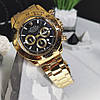 Чоловічий годинник Rolex Daytona золотий Ролекс Дайтона металеві сталеві, фото 10