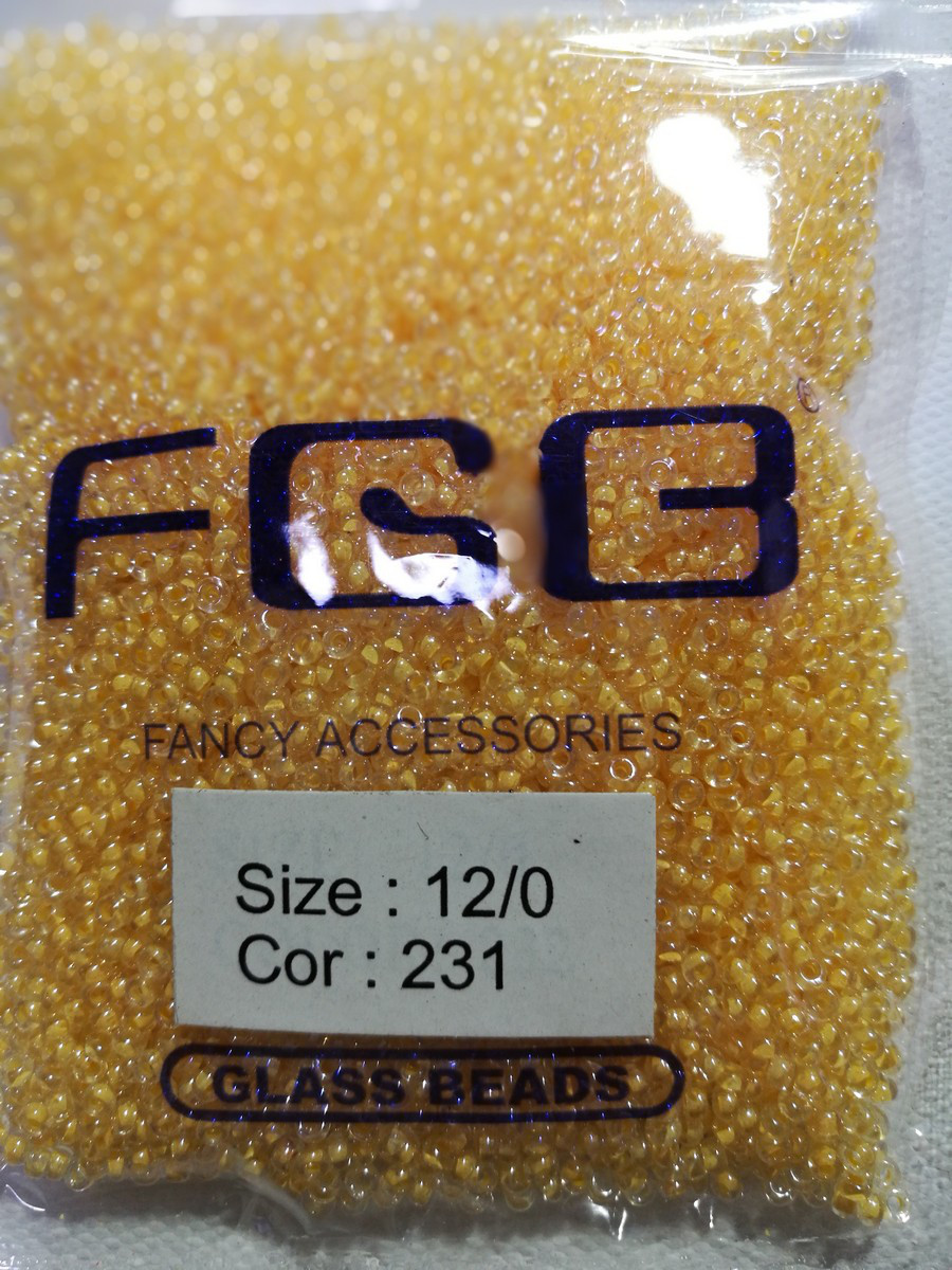 Бісер калібрований № 231 (50гр)