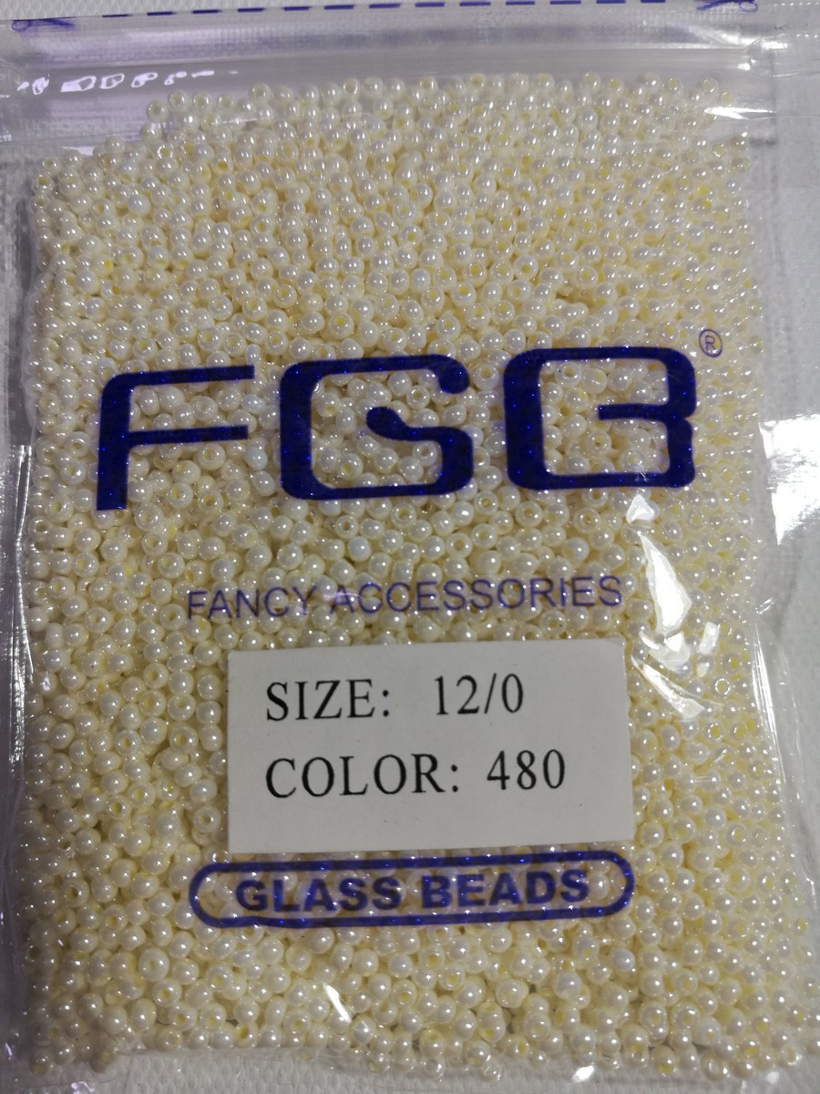 Бісер калібрований № 480 (50гр)