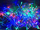 Світлодіодна новорічна гірлянда 14 м, 300LED MIX різнобарвна, фото 2