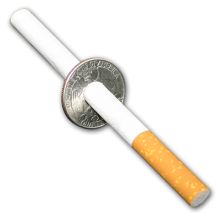 Сигарета крізь монету