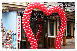 Гірлянда з повітряних кульок Полтава