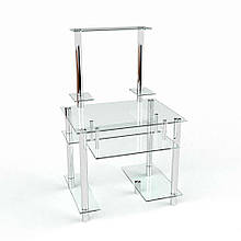 Скляний комп'ютерний стіл Рондо БЦ-стіл