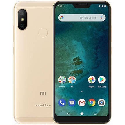 Xiaomi Mi A2 Lite Gold 3Gb/32Gb (*CPA -3% Знижка)_K, фото 1