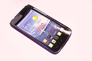 Пластиковий чохол для Huawei Ascend Y600-U20 DualSim фіолетовий, фото 2