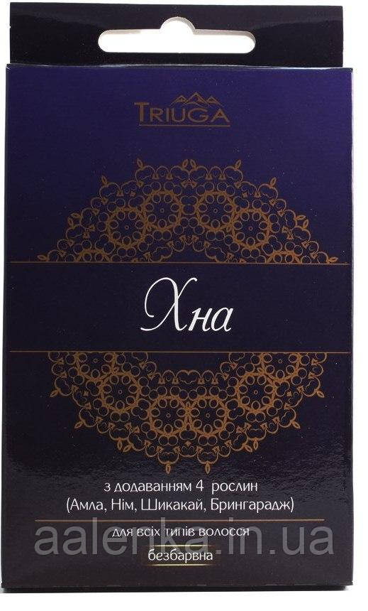 Хна натуральна аюрведична безбарвна, 35 г, Триюга