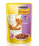 Purina Friskies Junior Консерви для кошенят з ягням у підливі 100 г