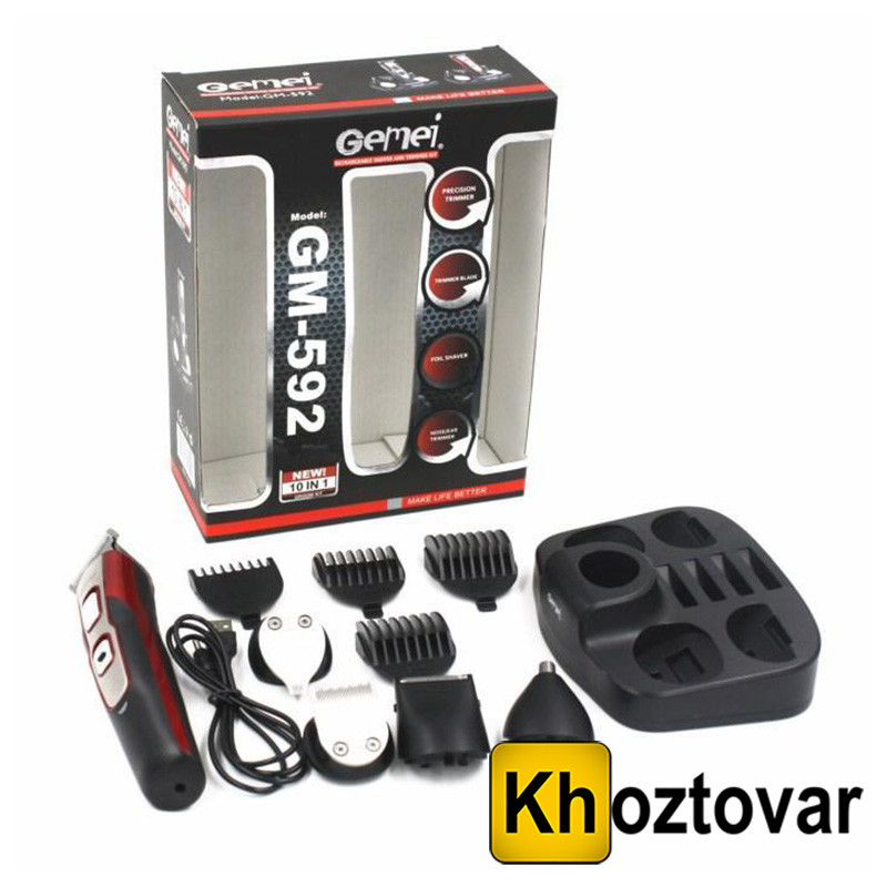 Машинка для стриження Gemei GM-592, фото 1