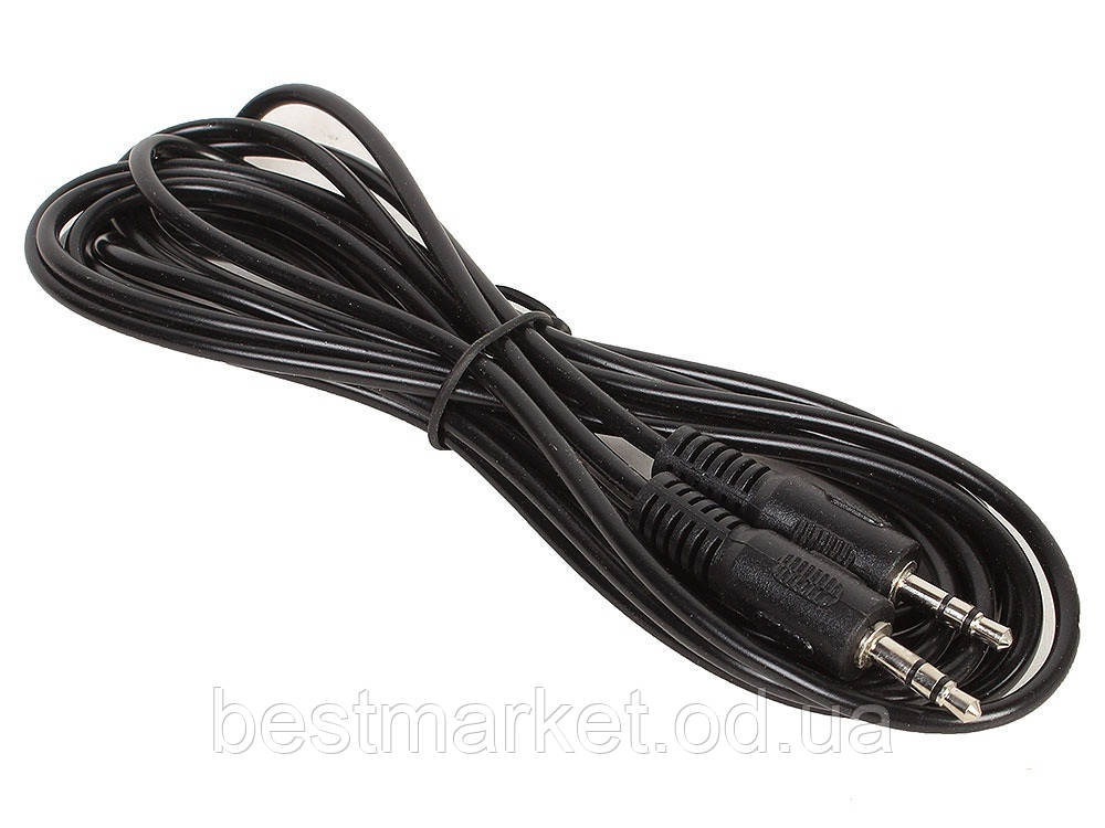AUX Кабель mini jack 3.5 мм. Довжина 1.5 м (без паковання)