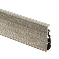 Плінтус підлоговий "Cezar HI-LINE Prestige" колір Дуб Вуд №247,розмір 2500х74х22мм