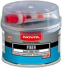 Шпатківниця поліефірна зі скловолокном NOVOL FIBER 0.2 кг.