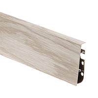 Плінтус підлоговий "Cezar HI-LINE Prestige" колір Ясен Балтімор №142,розмір 2500х74х22мм