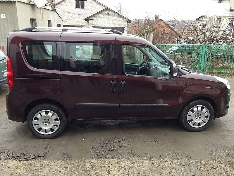Рейлінги Fiat Doblo 2010- /коротк.база /Хром /Abs, DDCNR06, фото 1