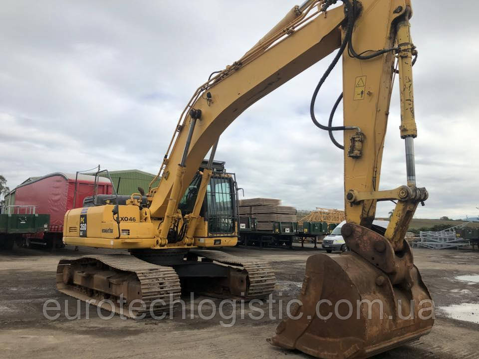 Гусечний екскаватор Komatsu PC350LC-8.