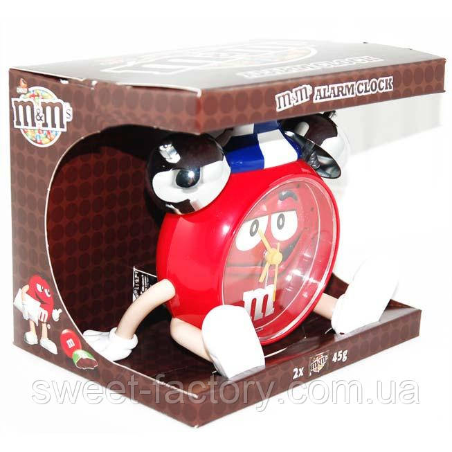 Диспенсер M&M's будильник червоний