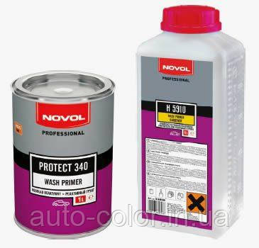 Novol PROTEKT 340 Реактивний ґрунт WASHPRIMER 1.0 л + 1.0 л, фото 1