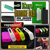 Силіконовий чохол для Eleaf iCare Starter Kit 650mAh. Колір чорний.