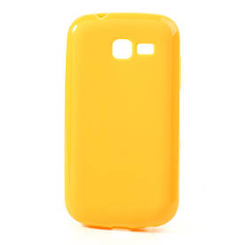 Чохол накладка силіконовий для Samsung Galaxy S7392 Trend Duos, жовтий