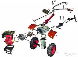 Запчастини до мотокультиваторів та мотоблоків