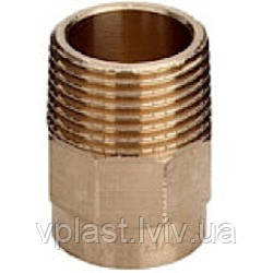 Муфта 15х1/2" Endex мідь, фото 1