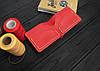 Мужской кожаный бумажник ручной работы VOILE mw2-kred-org, фото 2