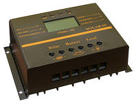 Контроллер заряда SOLAR60 (12/24В, ток 60А, ЖК индикатор, выход USB 5В)