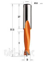 Свердло CMT для свердлильно присадних верстатів D16 d10 L57.5 h27 (310.160.12)