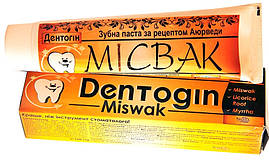 Зубна паста аюрведична Dentogin MISWAK, Мисвак, 100 г, Triuga