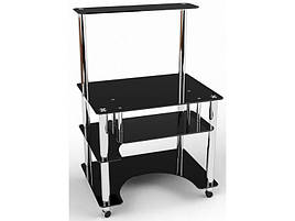 Скляний комп'ютерний стіл Техас БЦ-стол