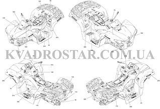 Наклейки для квадроцыкла Brp Can Am