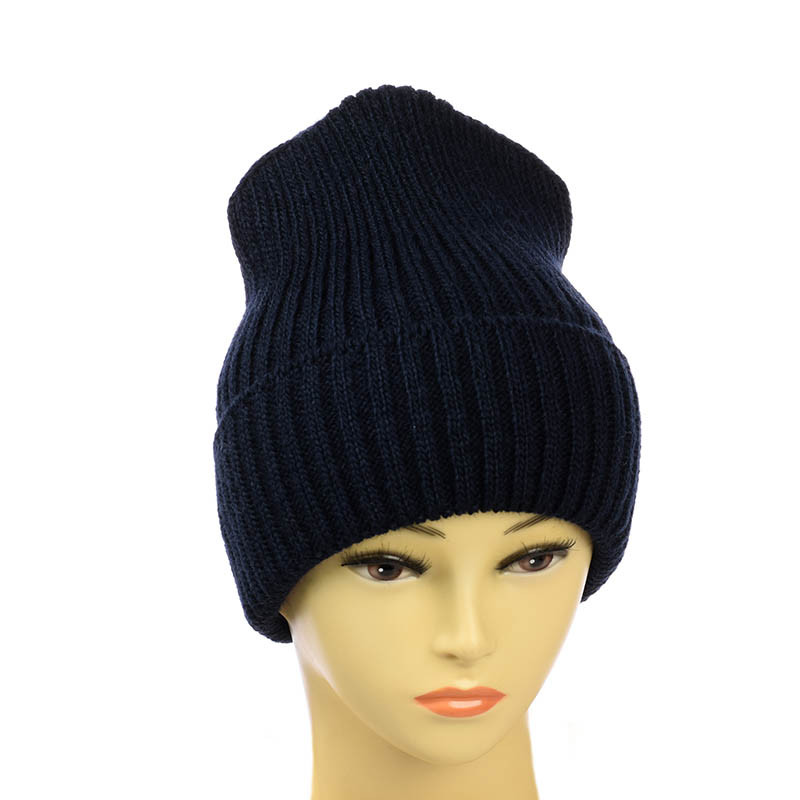 Молодіжна шапка темно-синій